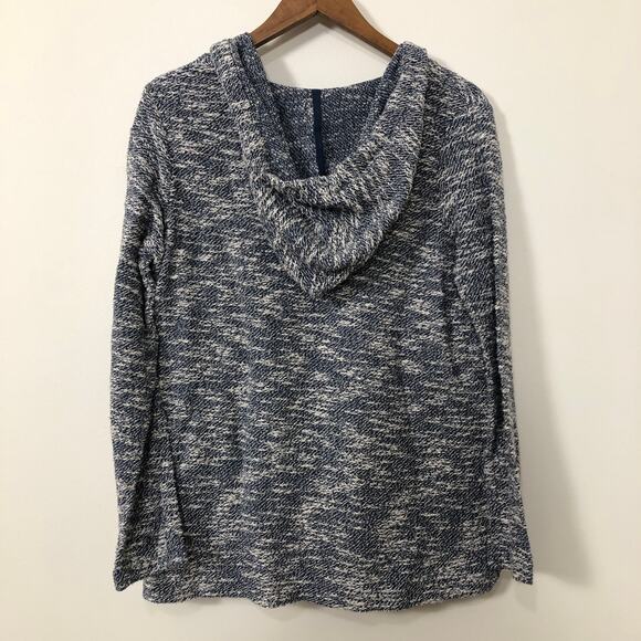 Natural Reflections Marled Knit Hooded Sweater S Cozy Cabin Pullover BassPro - Picture 5 of 12